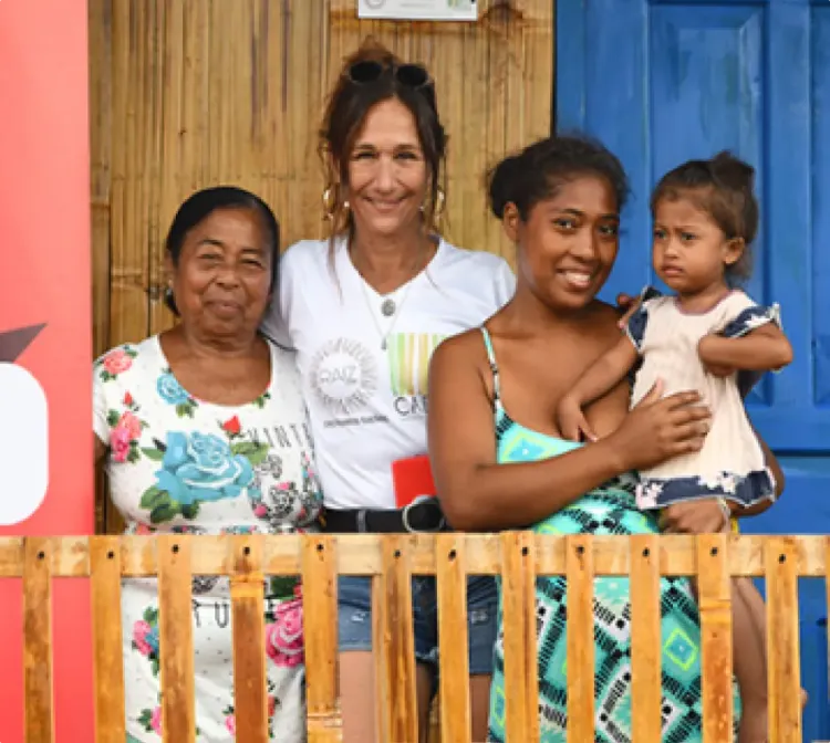 Donación casas Caemba